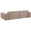 Beliani Trivietė modulinė kampinė sofa HELLNAR, šviesiai ruda, kairinė