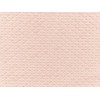 Beliani Narzuta na łóżko HATTON Medvilnė 200 x 220 cm Pastelinis róż