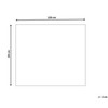 Beliani Narzuta na łóżko SITAPUR Sztuczne futro 200 x 220 cm Musztardowy