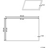 Beliani Paveikslas ant drobės BIBBIENA Vaikiškas motyvas 63 x 99 cm Spalvinga