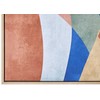 Beliani Obraz na płótnie w ramie abstrakcyjny 63 x 93 cm wielokolorowy BITETTO