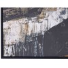 Beliani paveikslas ant drobės STATTE Abstraktus motyvas 63 x 93 cm Juodas