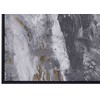 Beliani Paveikslas ant drobės JESI, 83 × 103 cm, abstraktus motyvas, pilkas