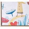 Beliani Paveikslas ant drobės BIBBIENA Vaikiškas motyvas 63 x 99 cm Spalvinga