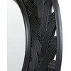 Beliani Sieninis veidrodis TIERGA 60 cm 60 cm juodas