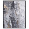 Beliani Paveikslas ant drobės JESI, 83 × 103 cm, abstraktus motyvas, pilkas