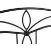 Beliani Metalinė lova ANTLIA 140 x 200 cm, juoda
