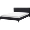 Beliani Lova FITOU 160 x 200 cm juoda
