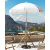 Beliani Sodo skėtis 150 cm MONDELLO Baltas