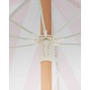 Beliani Sodo skėtis 150 cm MONDELLO rožinis