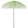 Beliani Parasol sodo 150 cm MONDELLO Žalias