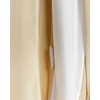Beliani Parasol sodo ⌀ 245 cm beżowo-balta MINOA
