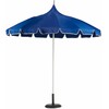 Beliani Parasol sodo 245 cm MINOA Mėlyna