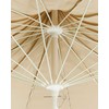 Beliani Parasol sodo 245 cm MINOA Kremas