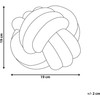 Beliani dekoratyvinė pagalvė MALNI Boucle 19 x 19 cm Kamuoliukas Solid