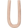 Beliani dekoratyvinė pagalvė GLADIOLUS Boucle 172 x 14 cm Rose Solid