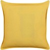 Beliani dekoratyvinė pagalvė RAPIS Velvet 45 x 45 cm Geltonas Geometrinis raštas