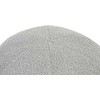 Beliani Poduszka dekoracyjna SALVIA Boucle 30 x 30 cm Pilka Jednolity