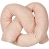 Beliani dekoratyvinė pagalvė GLADIOLUS Boucle 172 x 14 cm Rose Solid