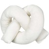 Beliani dekoratyvinė pagalvė GLADIOLUS Boucle 172 x 14 cm balkšva kieta