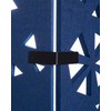 Beliani Biuro pertvara STARRY 240 × 180 cm, tamsiai mėlyna