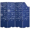 Beliani Biuro pertvara STARRY 240 × 180 cm, tamsiai mėlyna