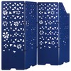 Beliani Biuro pertvara STARRY 240 × 180 cm, tamsiai mėlyna