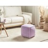 Beliani Puf AS ALIPUR boucle, violetinis