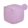 Beliani Puf AS ALIPUR boucle, violetinis