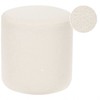 Beliani Pufas MOAB Boucle baltas