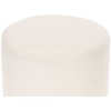 Beliani Pufas MOAB Boucle baltas
