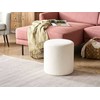 Beliani Pufas MOAB Boucle baltas