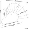 Beliani Rattan dinozaurų sienų dekoravimo šviestuvas BIOKO