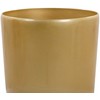 Beliani Rinkinys 2 doniczek TSERIA 32 cm Auksinis