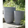 Beliani 2 vazonų komplektas CROTON 35 cm, pilkas
