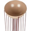 Beliani Rinkinys 2 doniczek na nóżkach FICARIA Metal 22 cm Rožinė