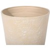 Beliani Rinkinys 2 doniczek CAMIA 43 cm Kremas