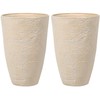 Beliani Rinkinys 2 puodai apvalūs 51 x 51 x 71 cm vario sp. ĖJO