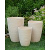 Beliani Rinkinys 2 puodai apvalūs 51 x 51 x 71 cm vario sp. ĖJO