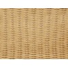 Beliani Rinkinys 2 PRASIMO Technorattan Natural Garden Chairs