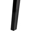 Beliani 2 valgomojo kėdžių komplektas STACY, šviesiai pilkos spalvos, kaučiuko mediena