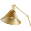 Sieninis šviestuvas Beliani Rinkinys 2 lamp ściennych NARVA Regulowana Metal Auksinis