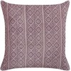 Beliani Rinkinys 2 dekoratyvinės pagalvės SILYBUM Velvet 45 x 45 cm Rožinė Geometrinis raštas