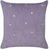 Beliani Rinkinys 2 dekoratyvinės pagalvės LAVATERA 45 x 45 cm Violetinis Gėlių raštas