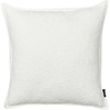 Beliani Rinkinys 2 SENECIA Boucle pagalvėlės 45 x 45 cm beveik baltos kietos