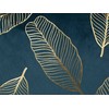 Beliani 2 Velour dekoratyvinių pagalvių rinkinys sąraše 45 x 45 cm mėlyna FREESIA