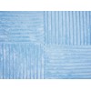 Beliani Rinkinys 2 dekoratyvinės pagalvės MILLET Velvetas 43 x 43 cm Mėlyna Geometrinis raštas