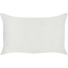 Beliani Rinkinys 2 dekoratyvinės pagalvės ALSINE Medvilnė 30 x 50 cm Raudona Striped