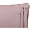 Beliani Rinkinys 2 dekoratyvinės pagalvės ROMNEYA Velvet 45 x 45 cm Rožė Gėlių raštas