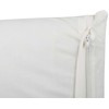 Beliani Lumarko 2 medvilnės dekoratyvinės pagalvės su rytietišku raštu 45 x 45 cm žalia ir balta LARICS!
